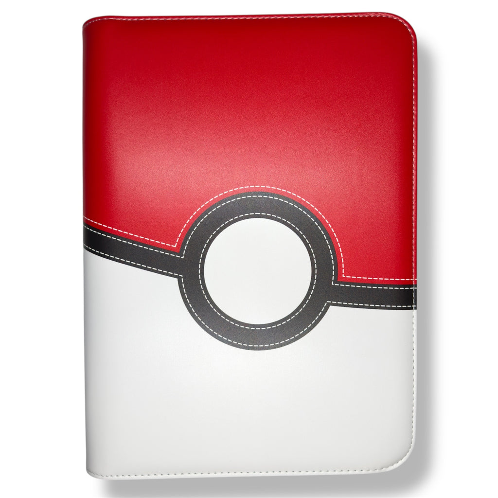 HELO Album Raccoglitore Carte 360 Tasche con Cerniera ZIP NO PVC Per Carte Collezionabili (Pokemon, Magic, Lorcana, One Piece)