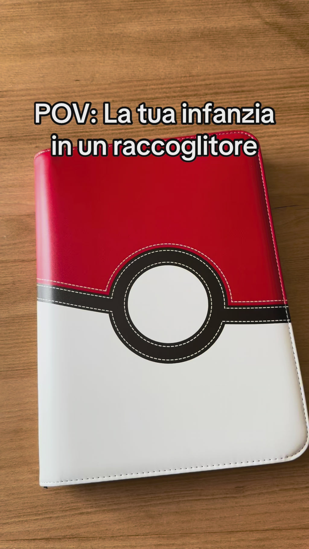 HELO Raccoglitore 360 Tasche con Cerniera per Carte Collezionabili e Inserimento Laterale