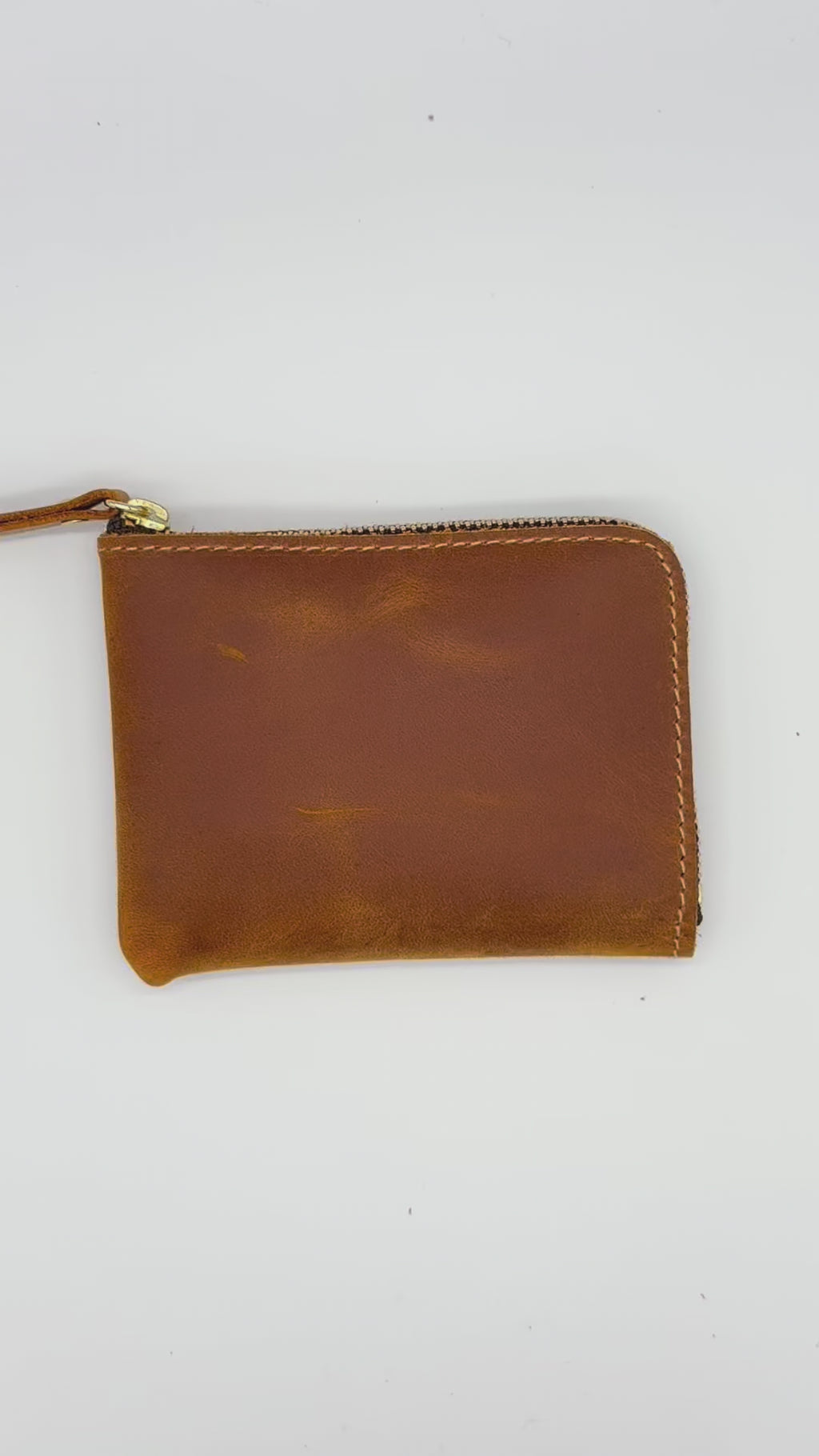 HELO Portafoglio Uomo Sottile in Vera Pelle con Portamonete